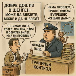  На Летище София отново има случаи на китайци, които имат визи, но не ги допускат в България. 